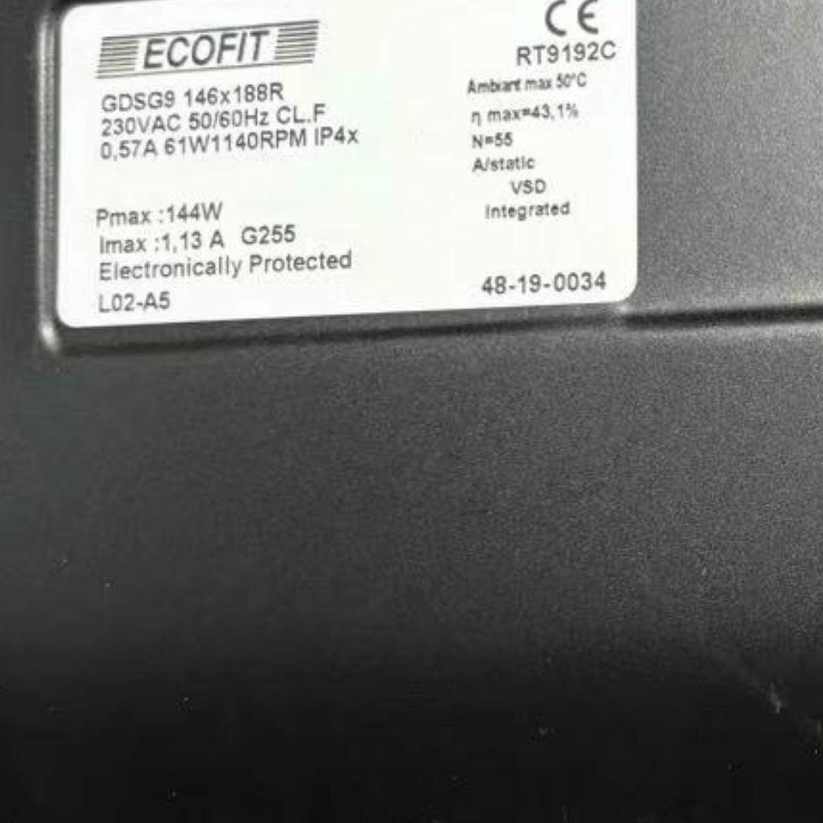 GDSG9 146*188R 230VAC0.57A61W144W原装正品ECOFIT 进口离心风机,电子元器件市场,其他热管理器件,淘宝优惠券,粉丝福利购,淘宝优惠卷