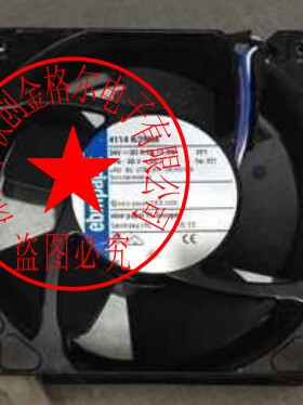 4114N/12H 24V145mA6W原装正品德国进口三线12CM铝框进口风扇