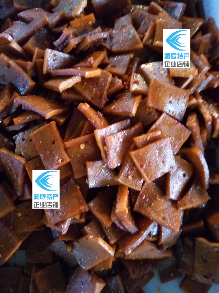 湖南益阳特色香辣麻辣片豆腐干千页豆腐豆干弹性可口纯手工制作