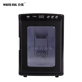 白狐车载25L智能调节冰箱孵化箱发酵箱药品恒温加热箱化妆箱