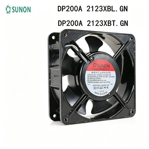 DP200A 2123XBL.GN XBT 台湾建准 AC220V 12038 CM机电柜散热风扇