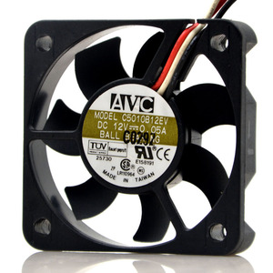AVC 5CM 5厘米 5010 12V 0.08A 超薄 超静音 CPU 风扇 C5010B12EV