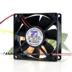 ARX 三匠 8025 8CM 12V 0.37A FD1280-S3012C 超静音服务器风扇