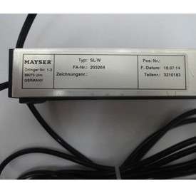 德国mayser导轨3200772 SL/BK 750 nun GP 50 EPDM C35M