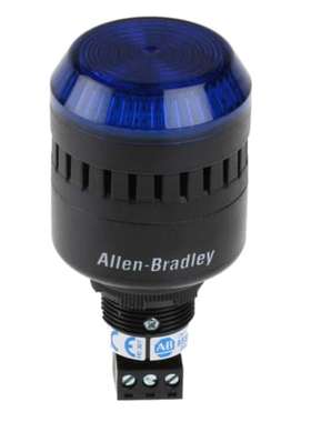 AB 855PC-B24ME622 Allen Bradley 855PC 系列蓝色 Sounder 信标
