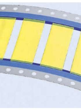 TE TMS-SCE-3/16-9 连接 TMS-SCE 白色热缩标签 50.8毫米宽