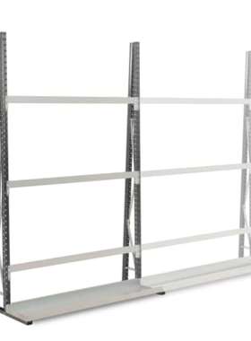 Manorga ZRVERTICSF1534ED1 钢 深灰色浅灰色储物架 2500mm x 340