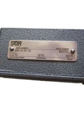 美国SOR索尔压力开关 396723-SFJF13 压差液压开关可调