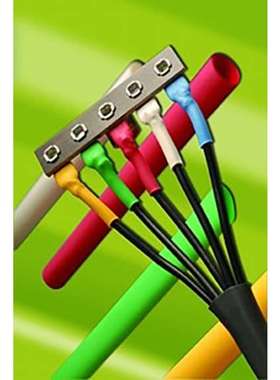 Alpha F60011/2 BK008 Wire 热收缩管 黑色 38.1mm 套筒直径 x 7.