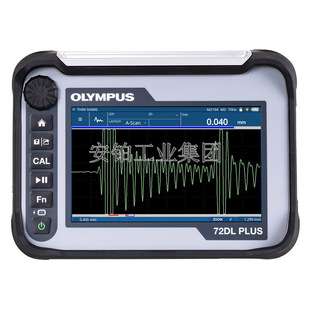 奥林巴斯高精度超声波测厚仪72DLPLUS多层漆料塑料测量超薄层厚度