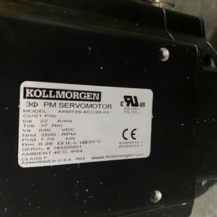 科尔摩根KOLLMORGEN伺服电机 AKM73S-ACC2R-03 KOLLMORGEN