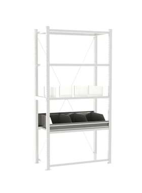 Manorga BTCAS4SEPAINC1250 RAL 7040 四层架式储物架系统 货架系