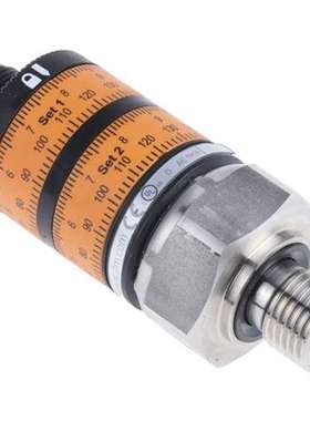 IFM PK7524 易福门 压力开关 0bar 最小 10bar 最大 PNP-2NO 输出