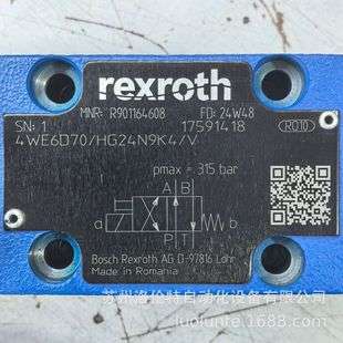R901164608 4WE6D7X/HG24N9K4/V Rexroth 液压阀