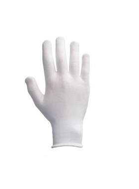 Traffi A-TG210-WH-7 TG210 白色弹性酯聚乙烯聚酯工作手套 7号
