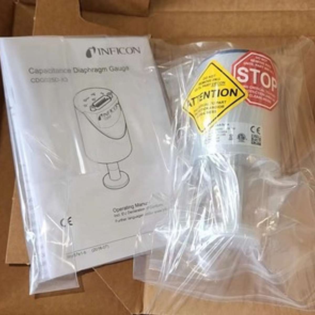 Inficon CDG025D 3CB1-C51-2300 100Torr 电容薄膜规 真空计