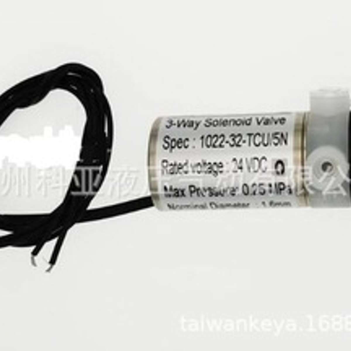 3-Way Solenoid Valve电磁阀Spec: 1022-32-TCU/5N 24VDC 0.25MPa