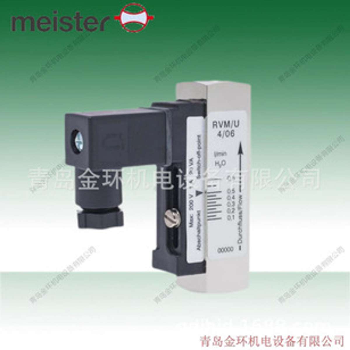 Meister流量计RVP/U-2/1 G1/2