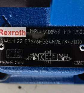 R901108958 4WEH22E76/6HG24N9ETK4/B10 # Rexroth//力士乐