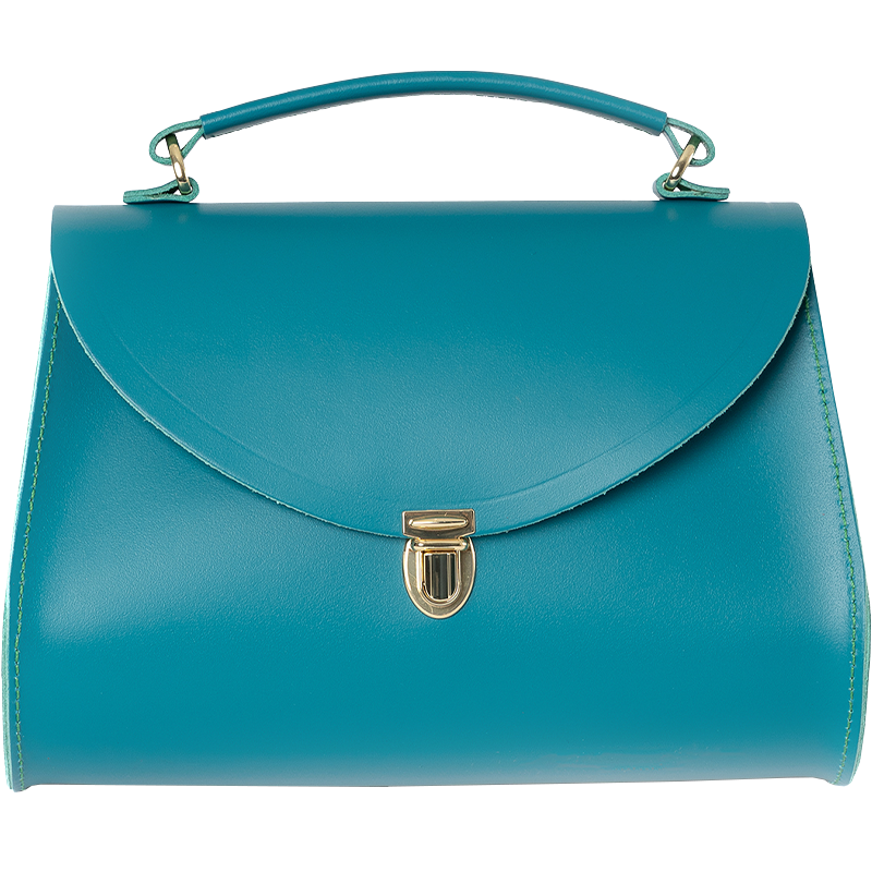 Cambridge Satchel英国剑桥包手提斜挎手工牛皮单肩包7.5寸Poppy