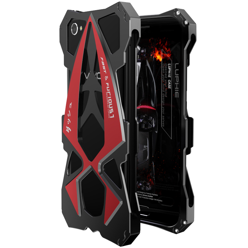 Luphie Roadster Sports Car Luxury Aluminum Metal Case Cover for vivo X9 Plus & vivo X9