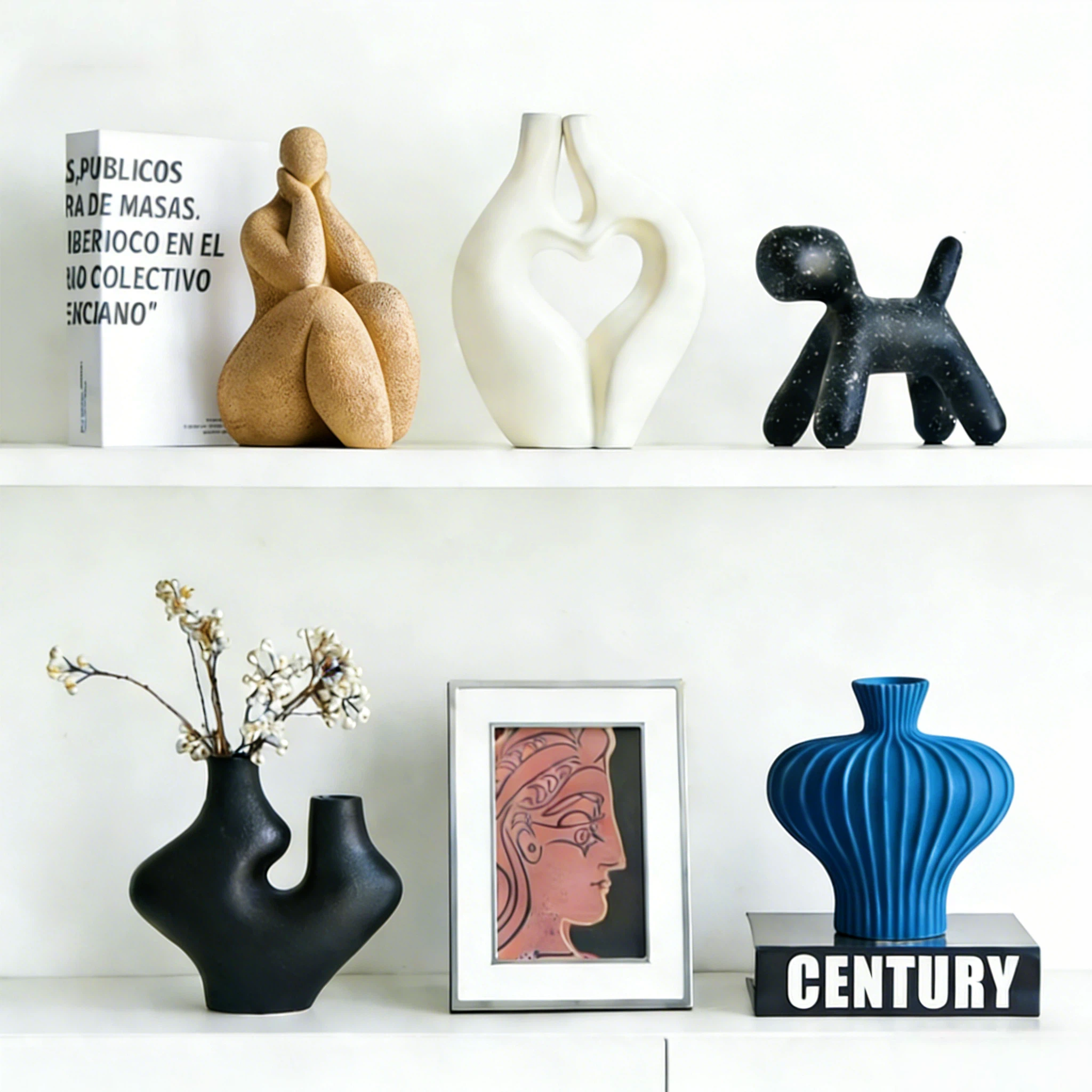 高档现代简约家居软装饰品摆件艺术个性小众样板间客厅酒柜子摆设,家居饰品,家饰软装搭配套装,淘宝优惠券,粉丝福利购,淘宝优惠卷