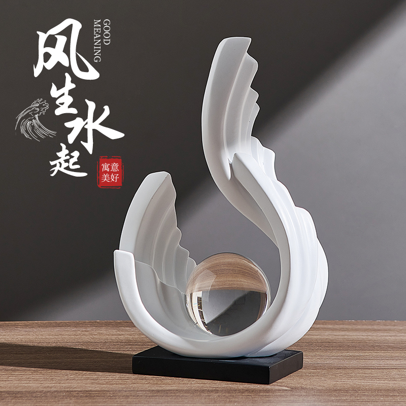高级感小众电视柜摆件客厅轻奢高档玄关酒柜装饰品高端大气上档次