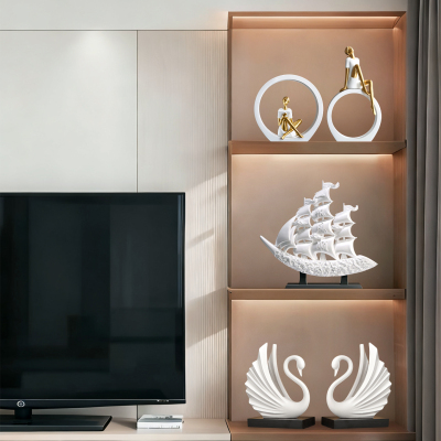 高级感小众客厅装饰摆件