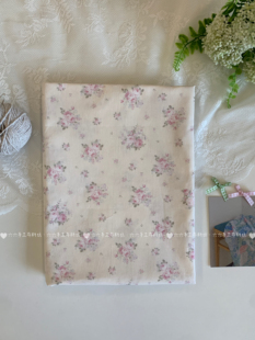 全棉40支印花布韩系ins复古清新碎花布家居服发饰童装布diy布料