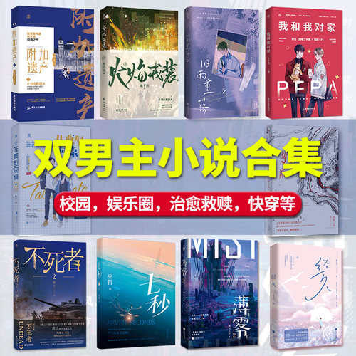 魅丽正版双男主文小说合集书