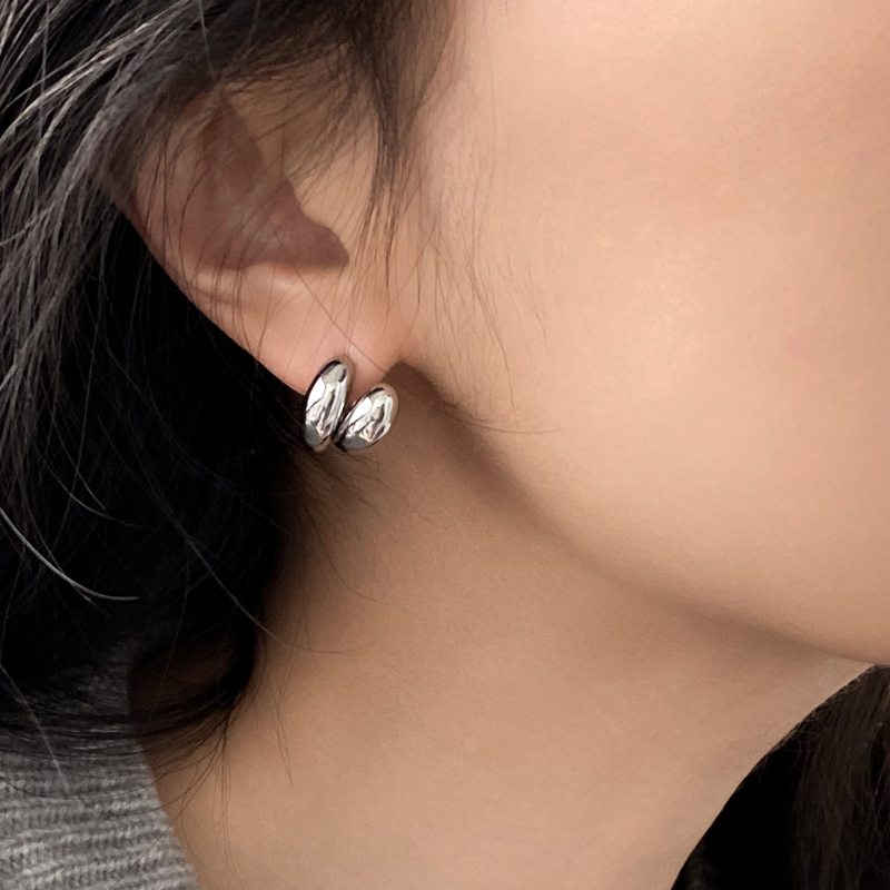 doudoustore几何耳环