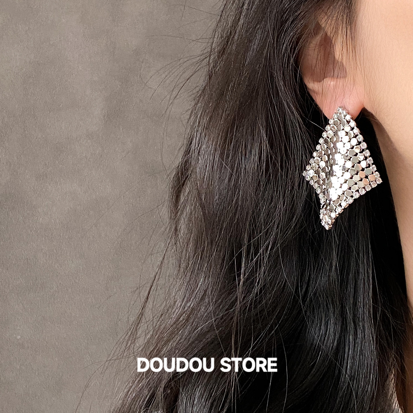 【新品88折】年会超闪流苏显脸小耳环女,饰品/流行首饰/时尚饰品新,耳环,淘宝优惠券,粉丝福利购,淘宝优惠卷