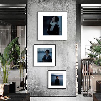 加画框婚纱照写真照片挂墙