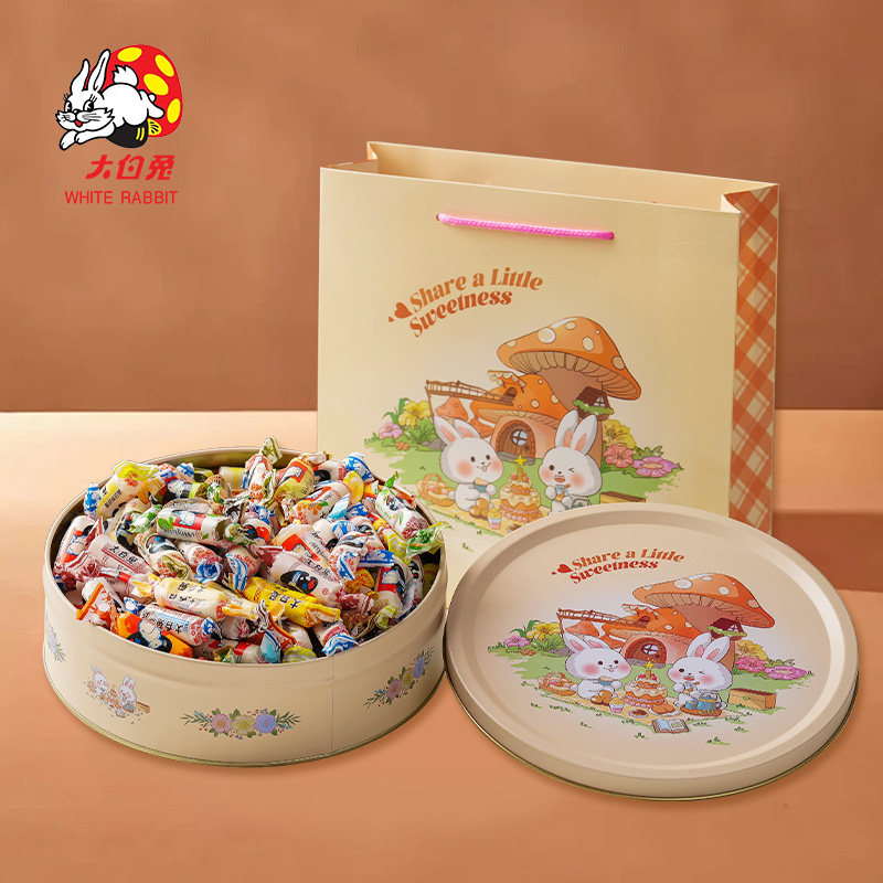 大白兔奶糖送爱心兔子创意礼盒糖果送闺蜜同学糖果节日礼物,零食/坚果/特产,传统糖果,淘宝优惠券,粉丝福利购,淘宝优惠卷