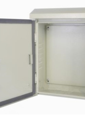 JFF户外挂墙式控制箱布线箱屋顶防雨防锈监控箱300*450*140基业箱