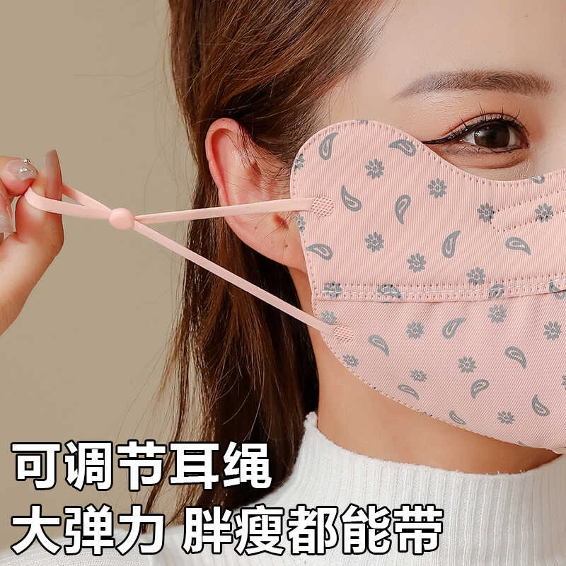 防寒口罩女士3d立体韩版护眼角冬季加厚保暖不起雾防风面罩可水