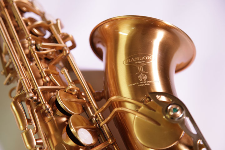 英国汉森honson 中音萨克斯be仿古