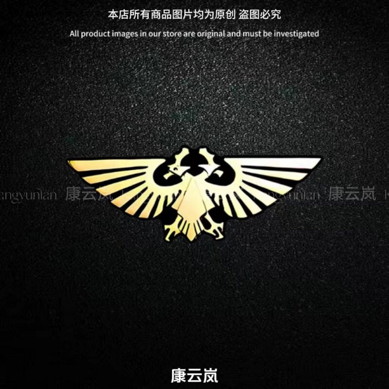 反光车贴战锤40K帝皇天鹰标志游戏车身玻璃装饰行李机箱电车贴纸
