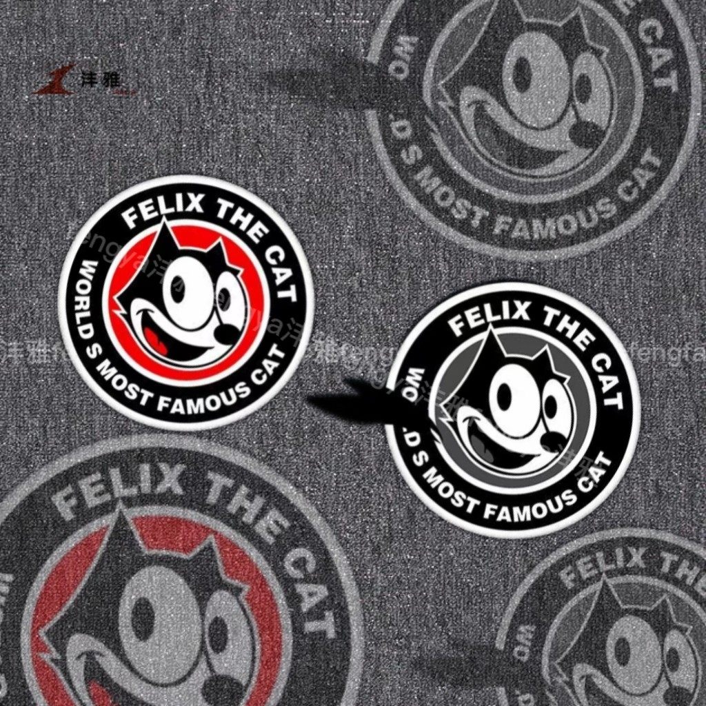 FELIX菲利克斯猫车贴拉花美国街头潮流文化车贴纸复古机车摩旅贴