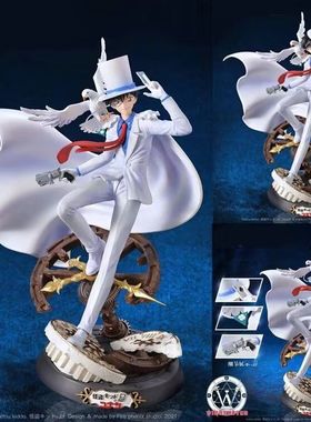 名侦探 火凤凰 GK 怪盗基德 黑羽快斗 双头雕 盒装手办模型摆件