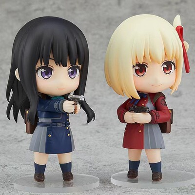 莉可丽丝 1955#锦木千束 1956#井上泷奈 Q版粘土 可换脸 盒装手办