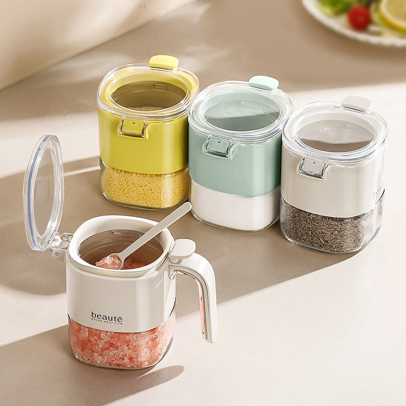 调料盒组合套装厨房家用调味瓶轻奢调料罐盐罐油壶密封防潮分装瓶,厨房/烹饪用具,调味瓶罐/调料研磨器,淘宝优惠券,粉丝福利购,淘宝优惠卷