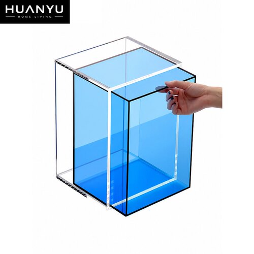 轻奢亚克力嵌套方形展示收纳架