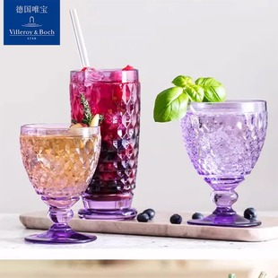 Villeroyboch德国进口唯宝水杯水晶玻璃啤酒杯波士顿多巴胺送礼