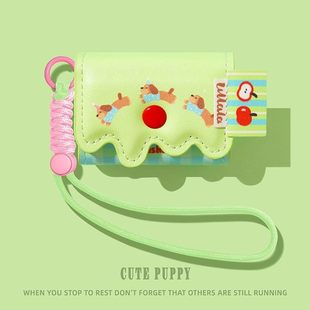 适用ikf ultra保护套air clip pro蓝牙fly max耳机壳find air5代lite/ear/zing/fun max6月影耳夹三只腊肠狗