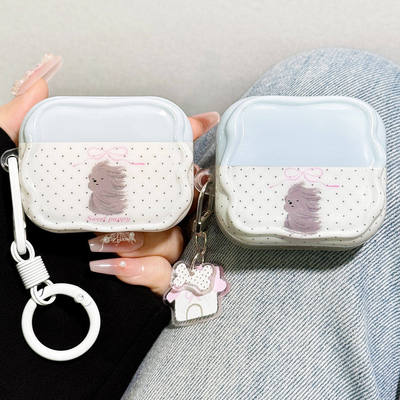 适用华为新款耳机壳保护套小狗