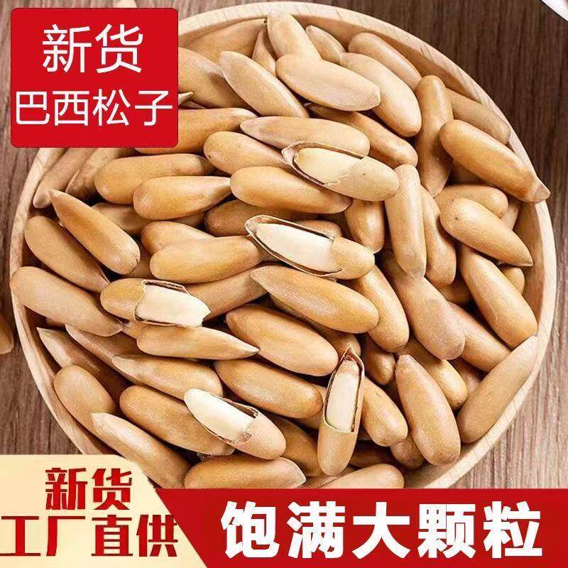 新货手剥巴西松子干果坚果