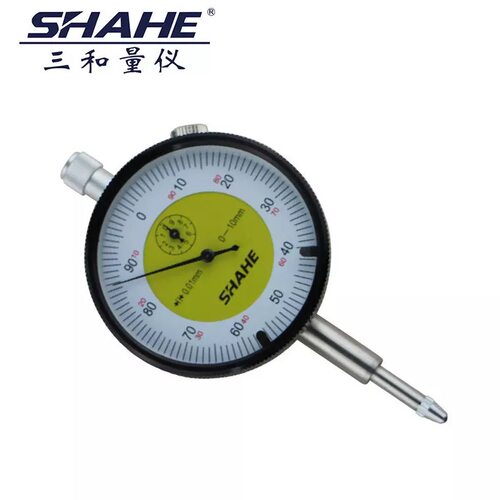 正品shahe三和百分表校表指示表