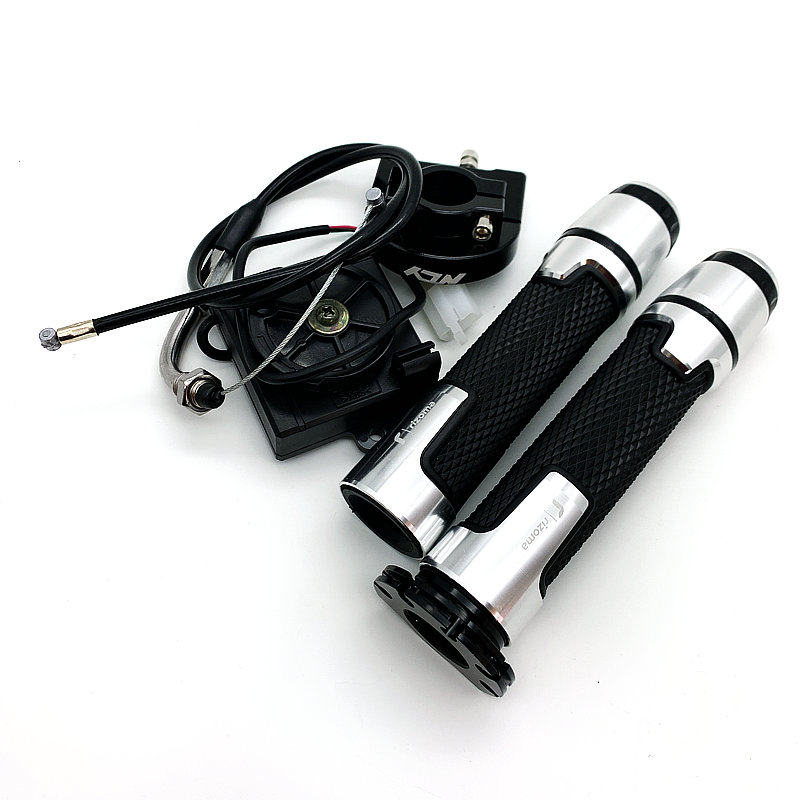 트위스트 오일 거북이 009 매버릭 M3 작은 원숭이 전기 오토바이 핸들 접착제를 증가시키기 위해 전기 자동차 수정 CNC 스로틀 핸들