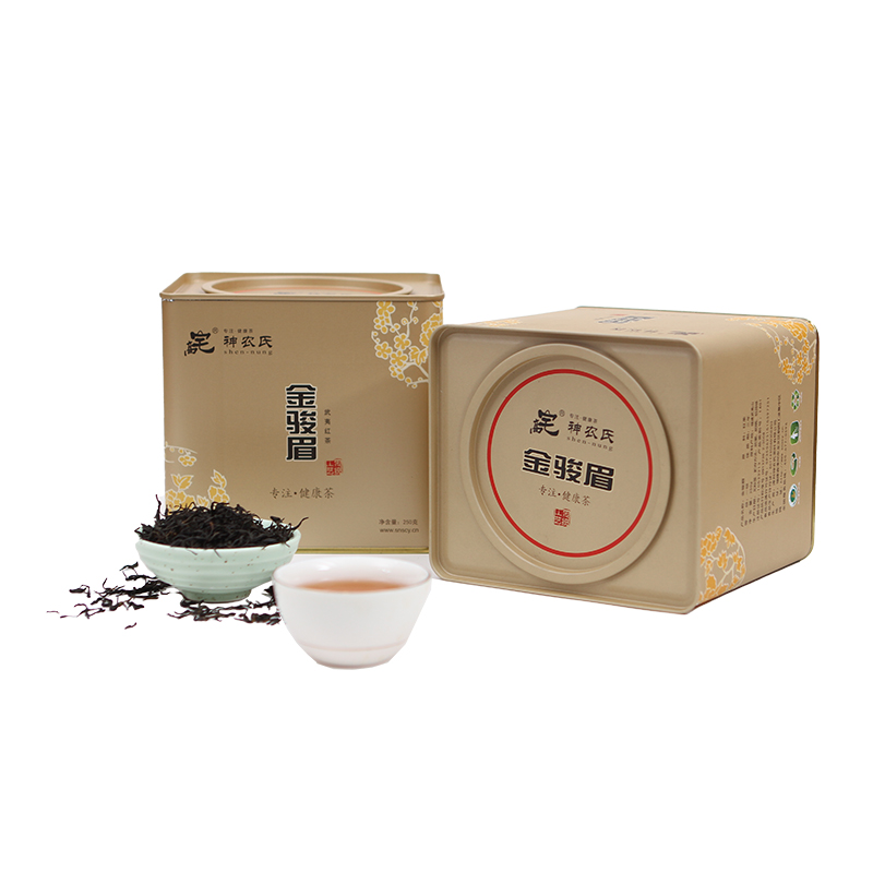 高宅神农氏茶叶精品武夷红茶金骏眉蜜香型散装红茶罐装 茶 金骏眉 原图主图